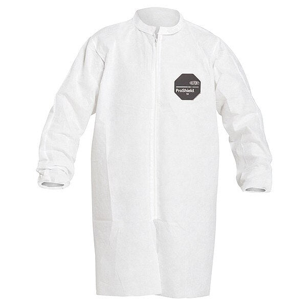 Disposable Lab Coat, 3XL, White, PK30