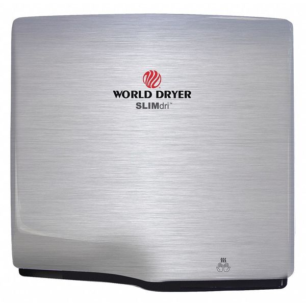 Brushed Stainless, Yes ADA, 110 to 120 VAC, Automatic Hand Dryer