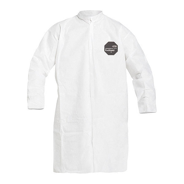 Disposable Lab Coat, 3XL, White, PK30
