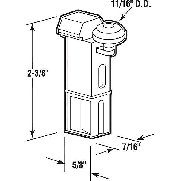Roller Assembly, 5-7/16