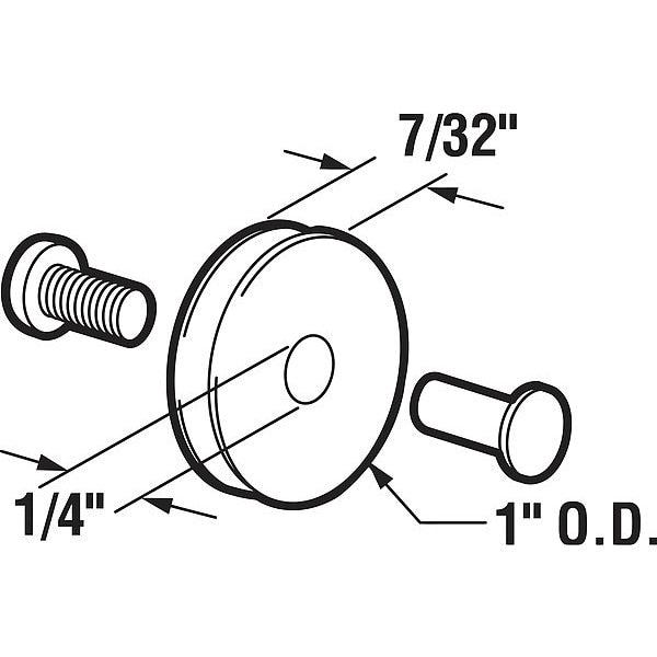 Roller Assembly, 5-7/16