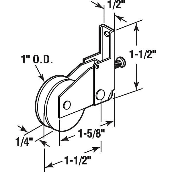 Roller Assembly, 5-7/16