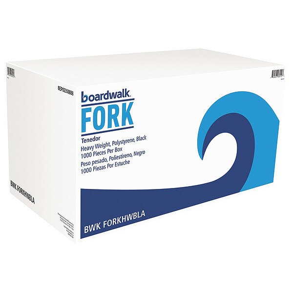 Disp Fork, Black, Heavy, PK1000
