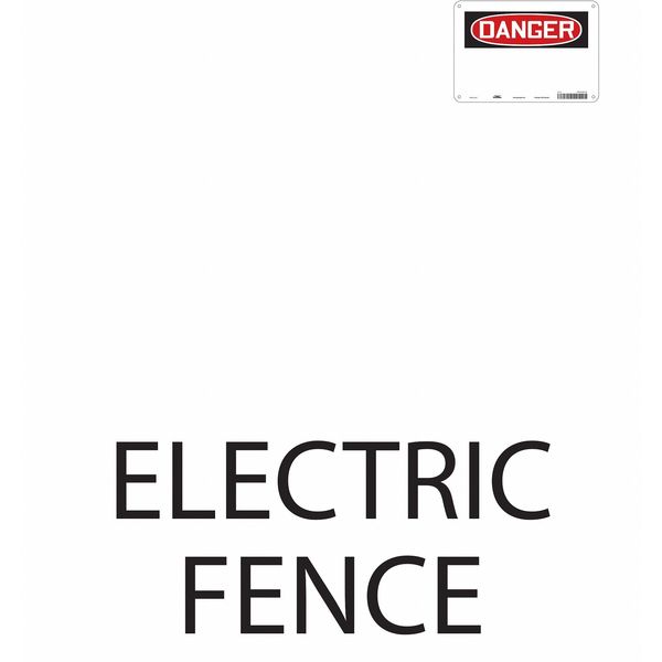 Safety Sign, 7 in Height, 10 in Width, Aluminum, Vertical Rectangle, English, 485Z43