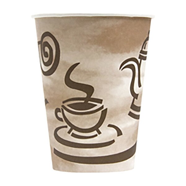 Paper Hot Cup, 12oz., Stock Print, PK1000