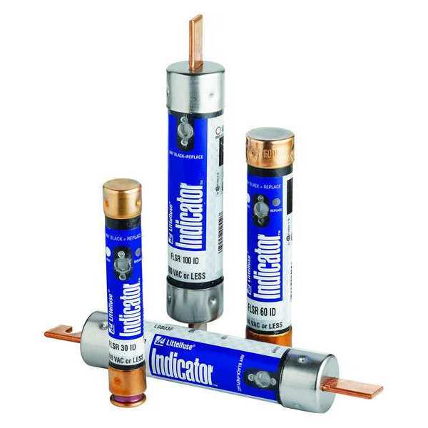 Fuse, Time Delay, 90A, FLSR Series, 600VAC, 300VDC, 7-7/8