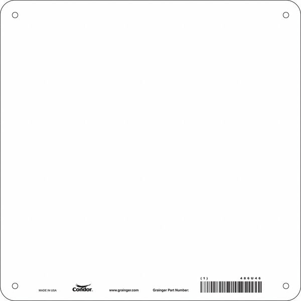 Blank Sign, 10