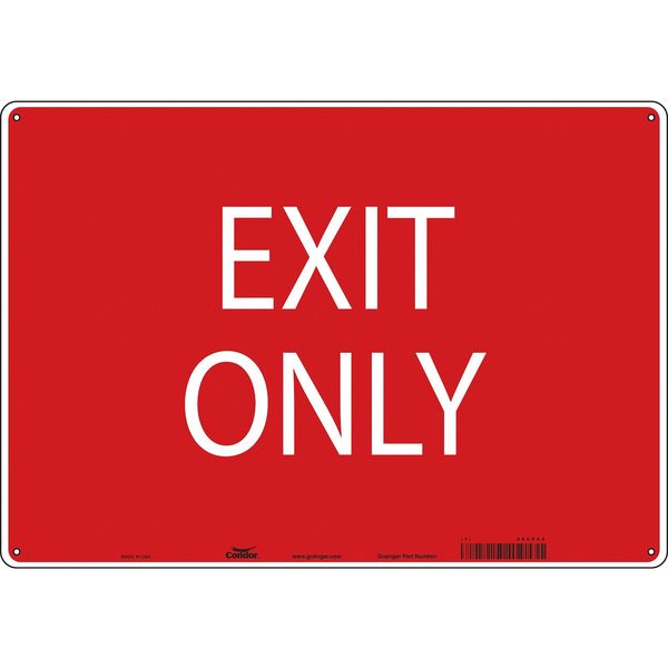 Exit Sign, English, 20