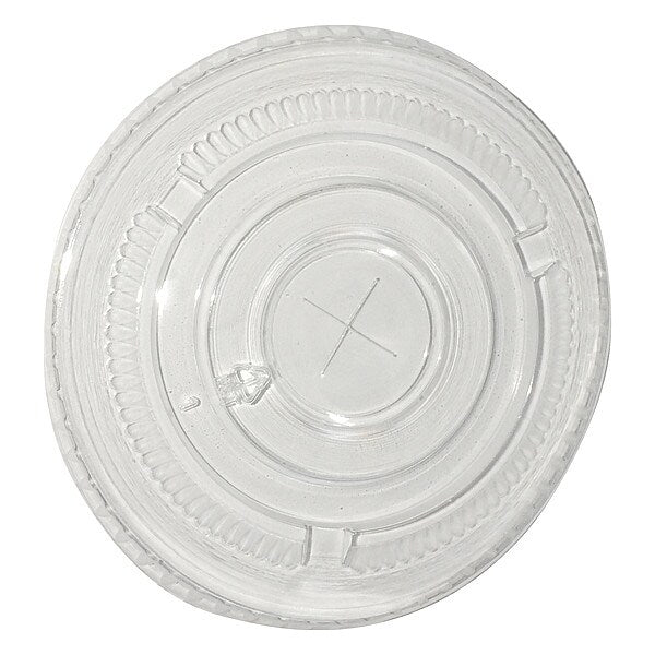 Flat Straw Slot Lid Fits 32oz., PK500