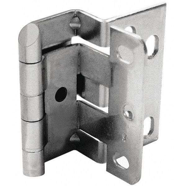 1 in W x Stainless steel Cabinet Hinge