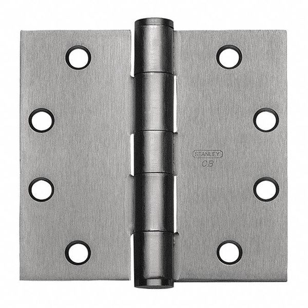 Full Mortise Hvy Wt CB Hinge, 4.5 x 4, Satin Stainless