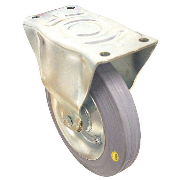 Solid Rubber Caster, 770 lb. Load, Rigid