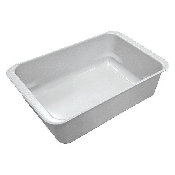 Nesting Container, White, Fiberglass Reinforced Composite, 17 in L, 11 in W, 5 in H