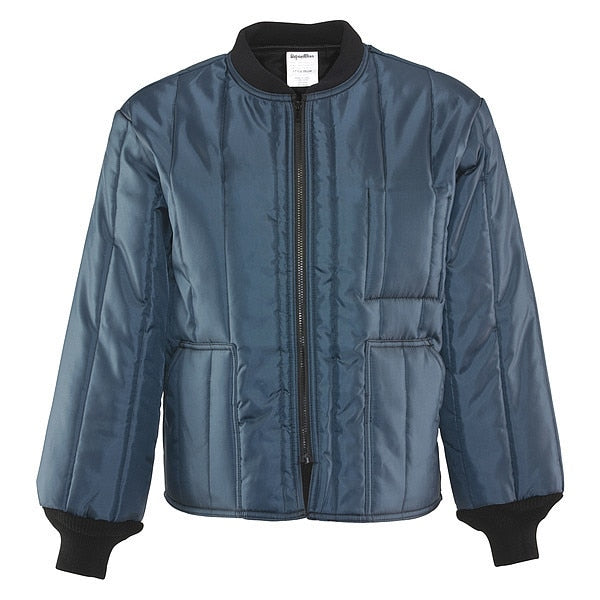 Unisex Navy Polyester Jacket size M