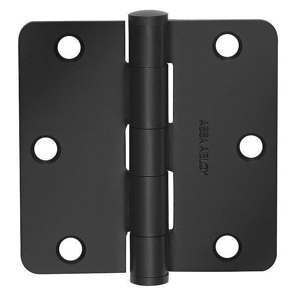 3 1/2 in W x Powder Coated Five Knuckle Hinge