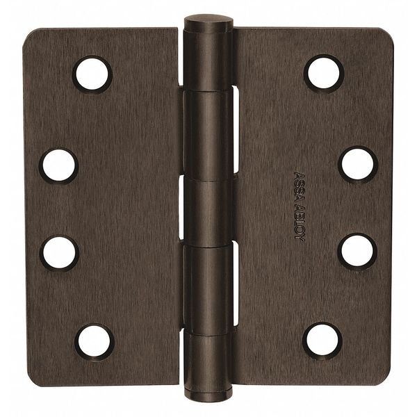 4 in W x Oil Rubbed Bronze Five Knuckle Hinge