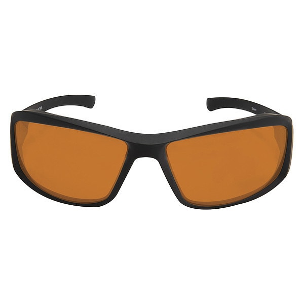 Polarized Safety Glasses, Traditional Copper Polycarbonate Lens, Scratch-Resistant