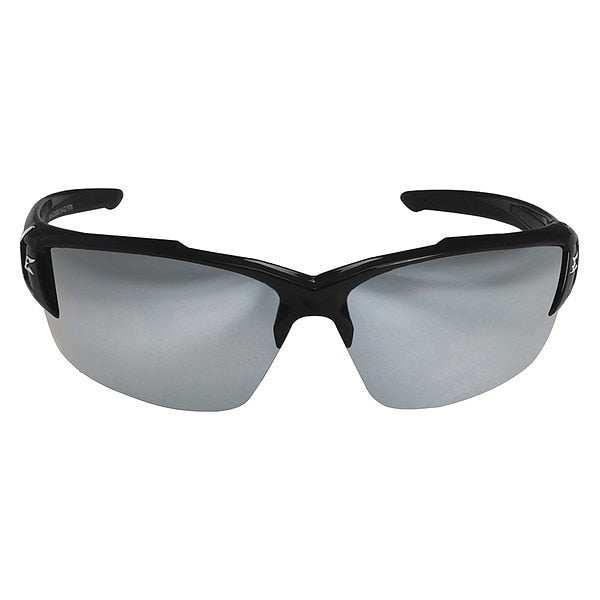 Safety Glasses, Traditional Silver Mirror Polycarbonate Lens, Scratch-Resistant