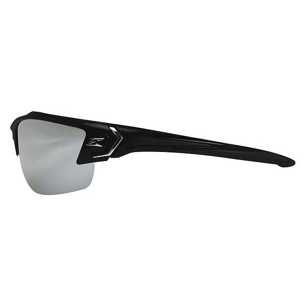 Safety Glasses, Traditional Silver Mirror Polycarbonate Lens, Scratch-Resistant