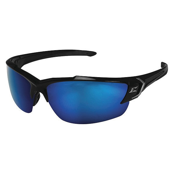 Polarized Safety Glasses, Traditional Aqua Precision Blue Mirror Polycarbonate Lens