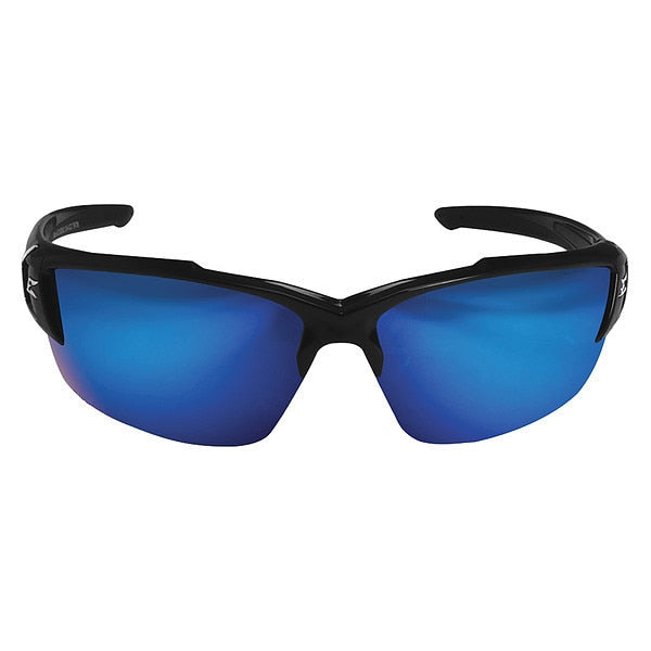 Polarized Safety Glasses, Traditional Aqua Precision Blue Mirror Polycarbonate Lens