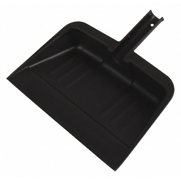 Portable Dustpan, Black, 12-1/4