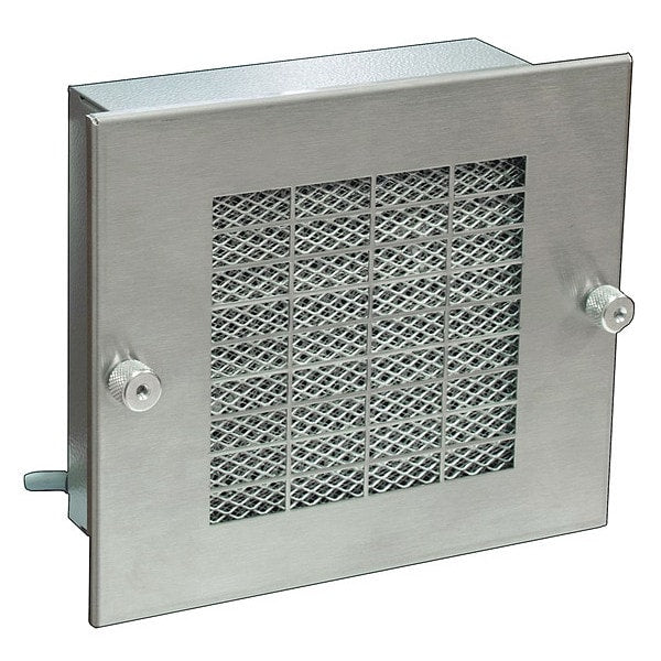 Standard Square Axial Fan, 115V AC, 1 Phase, 117 cfm, 6 1/8 in W.