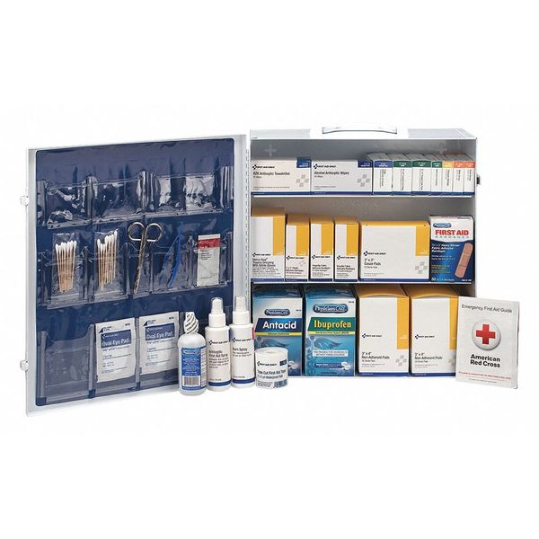First Aid Kit, Metal, 100 Person
