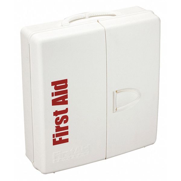 First Aid Cabinet, Plastic, 50 Person