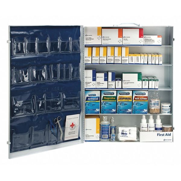 First Aid Cabinet, Metal, 200 Person