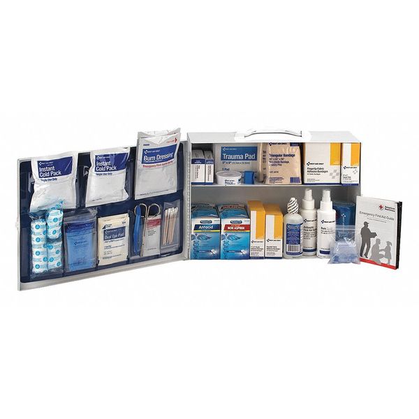 First Aid Cabinet, Metal, 75 Person