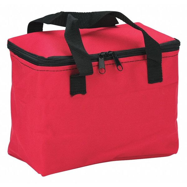 Empty First Aid Cabinet, Portable, Red
