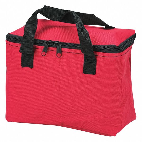 Empty First Aid Cabinet, Portable, Red