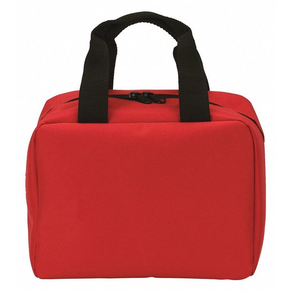 Empty First Aid Cabinet, Portable, Red