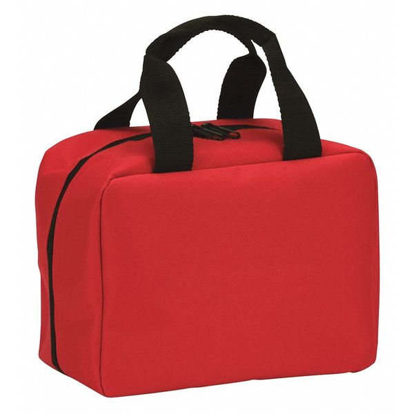 Empty First Aid Cabinet, Portable, Red
