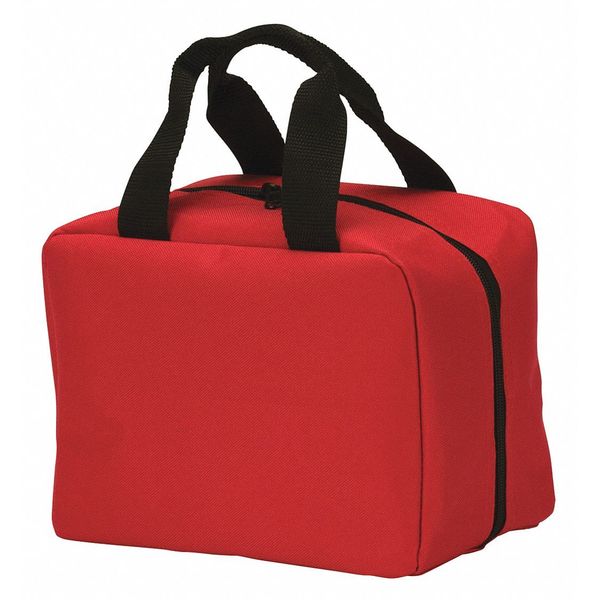 Empty First Aid Cabinet, Portable, Red