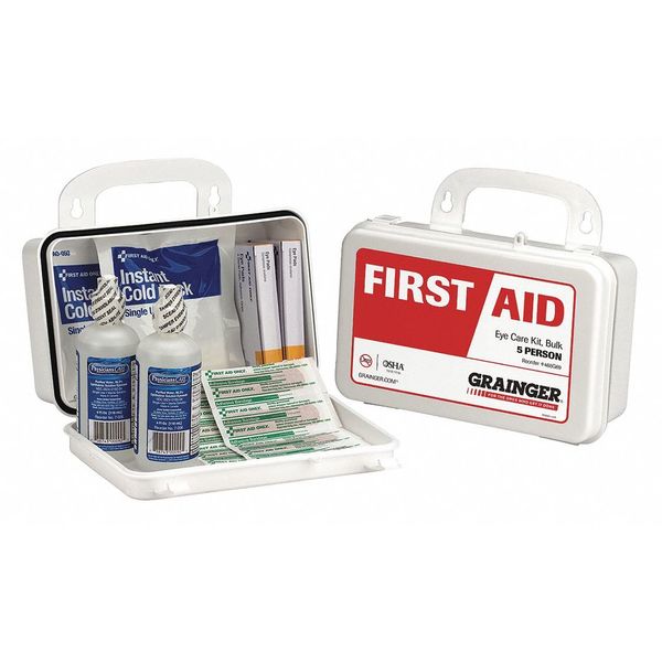 First Aid Kit, Plastic, 5 Person