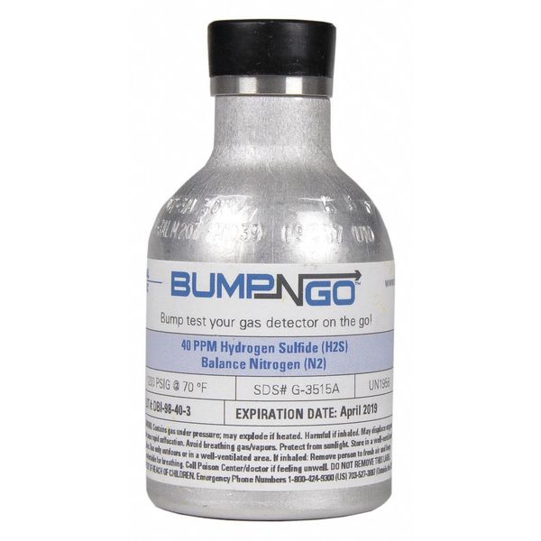 Calibration Gas Bump Cylinder