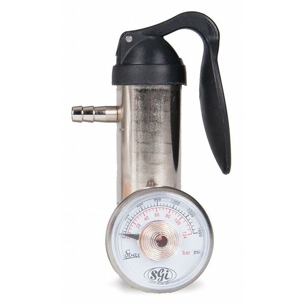 Gas Regulator, 0.5Lpm, Stainless Steel