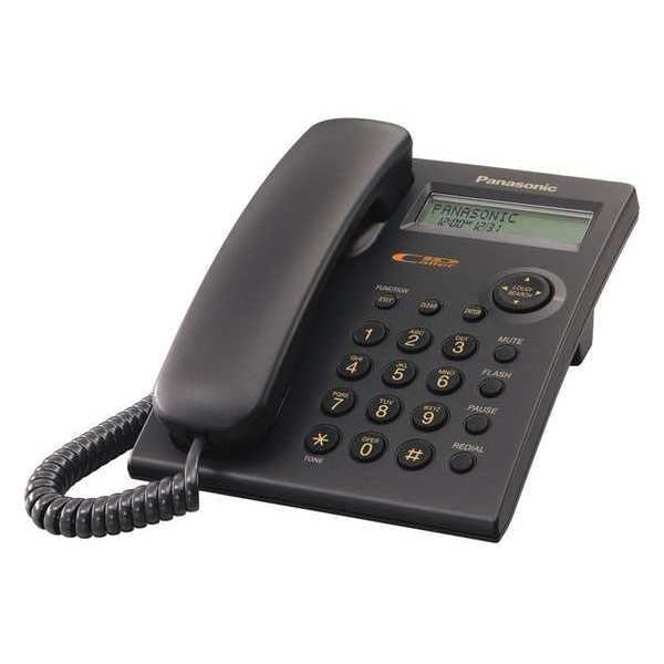 Telephone, Analog, 1 Handsets, 1 Lines, Blk