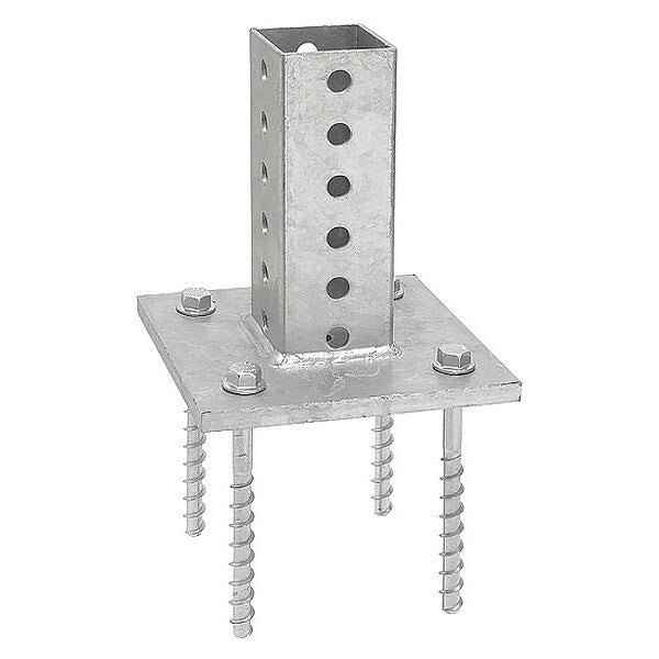 Anchor for Square Post, Steel
