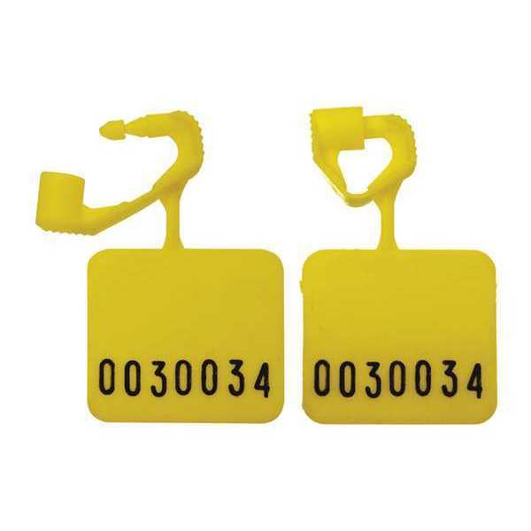 Padlock Stamped Seals 1-25/64