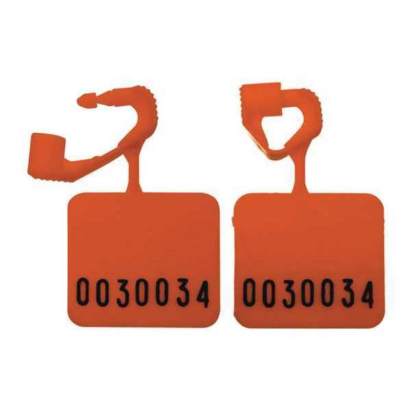 Padlock Stamped Seals 1-25/64