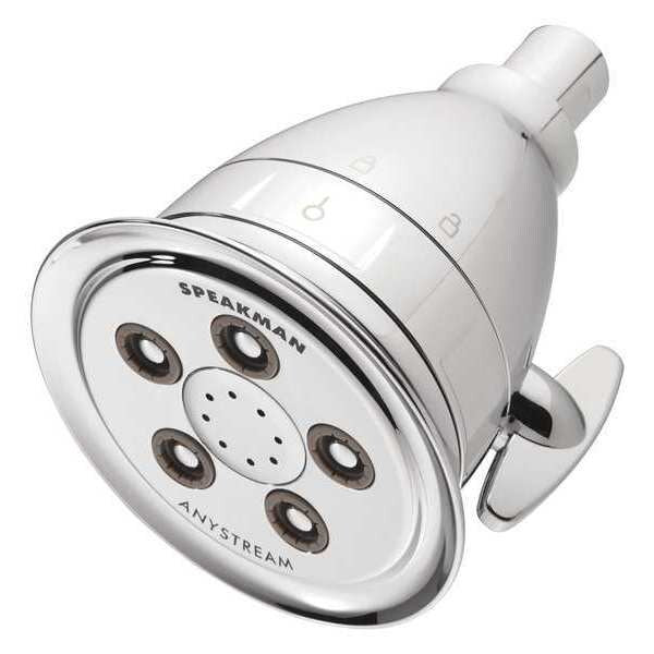 wall, Shower Head, Polished Chrome, Wall