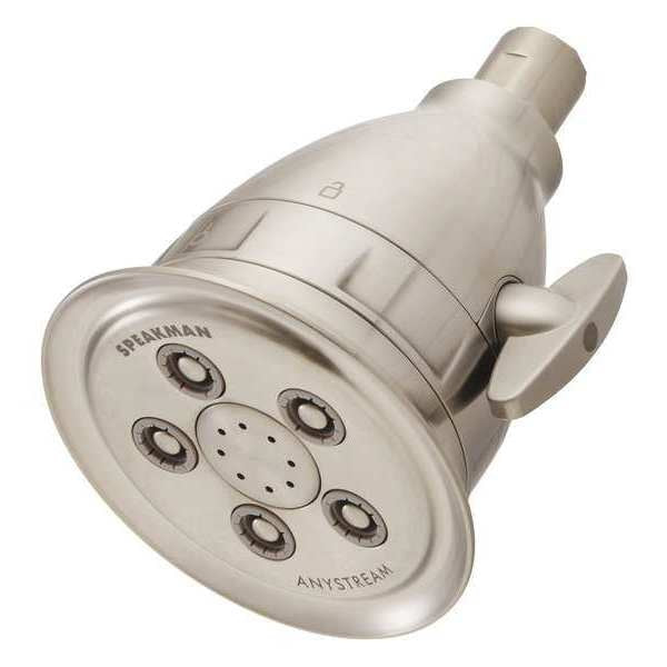 wall, Shower Head, Brushed Nickel, Wall