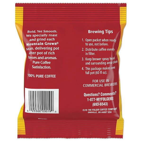Coffee, Black Silk, 1.4 oz., Packet, PK42