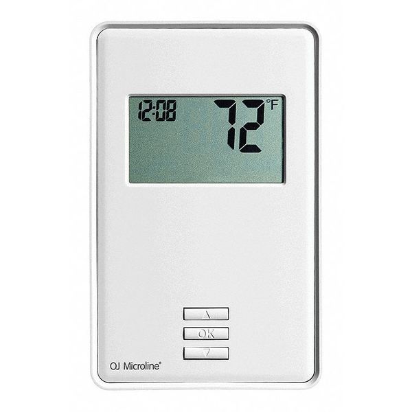 Floor Heating Thermostat, 10 ft., 120/240V