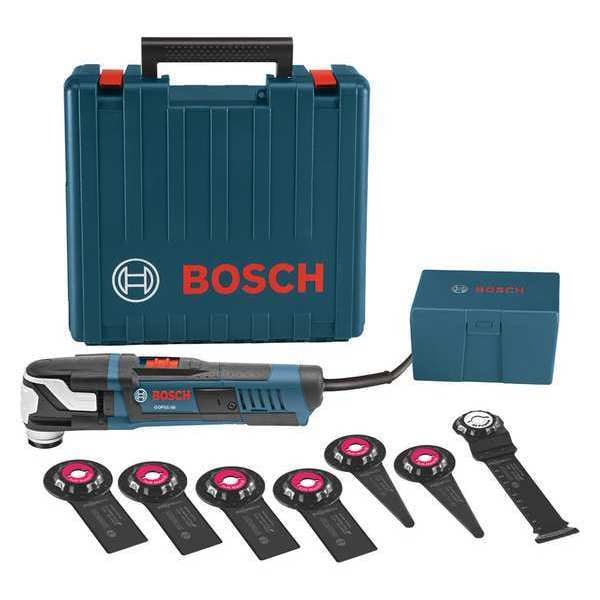 Oscillating Tool Kit, 120 V AC, Corded, 3.6  Degrees Oscillation Angle, Starlock Max Series