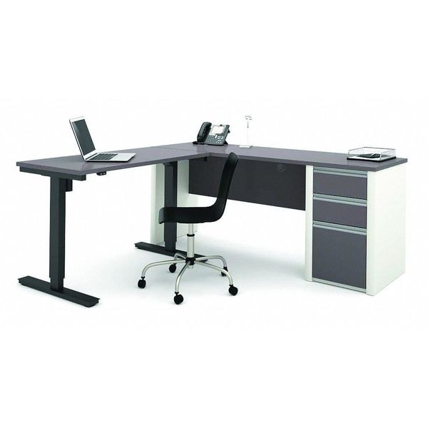 L Shaped Desk, 70.9