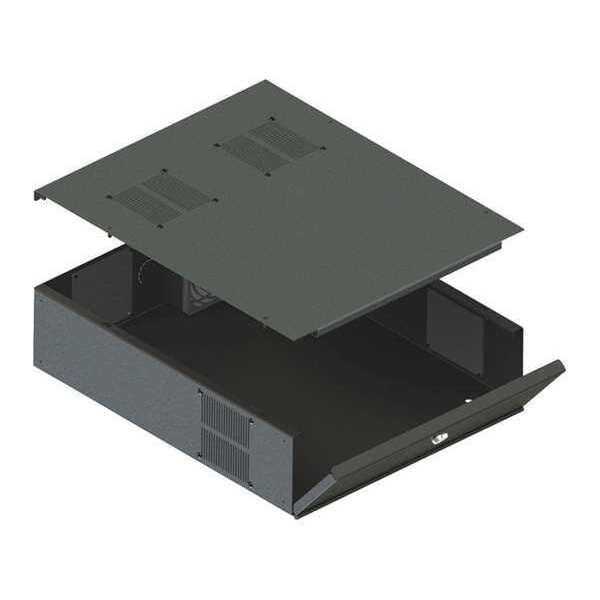 Video Recorder Lock Box, 22-1/2 in. L
